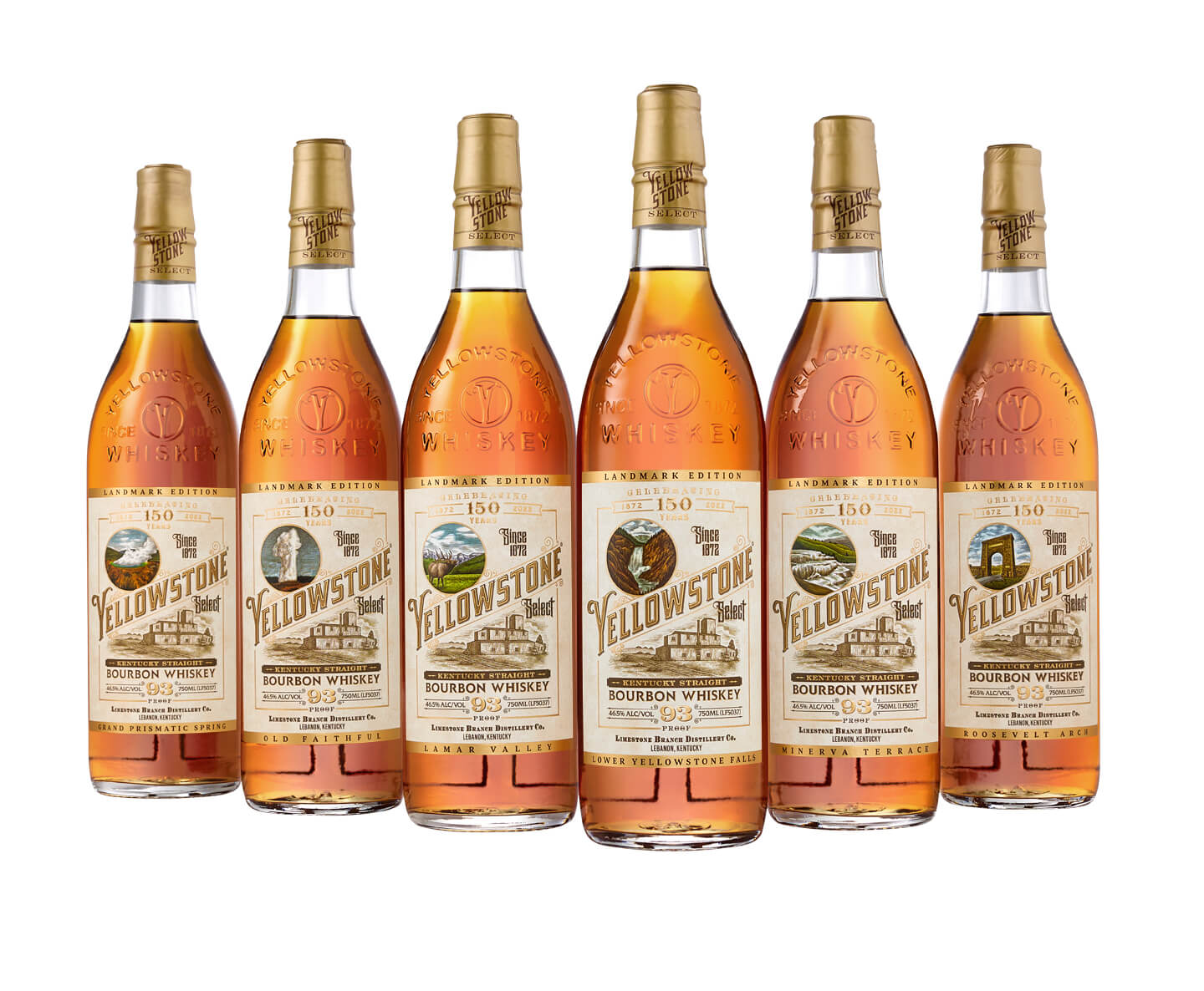 6 bottles in a row