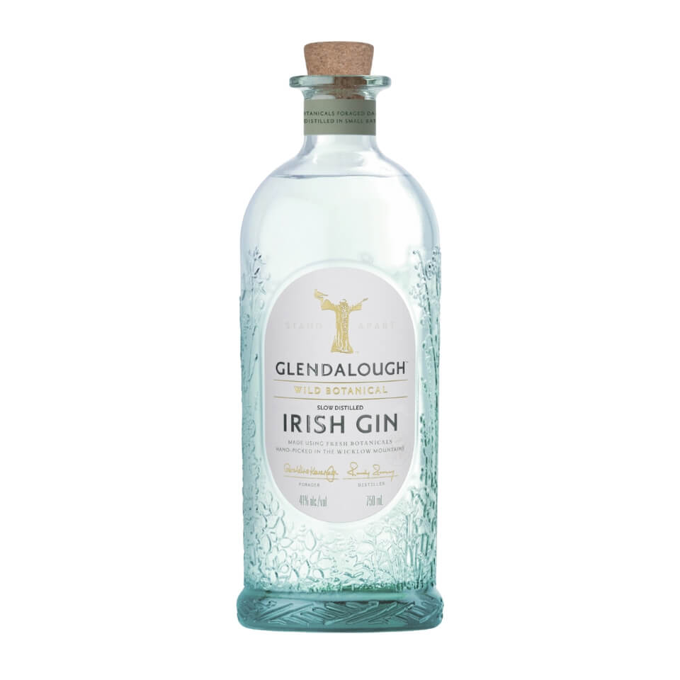A bottle of gin