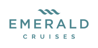 A teal logo reading "Emerald Cruises"