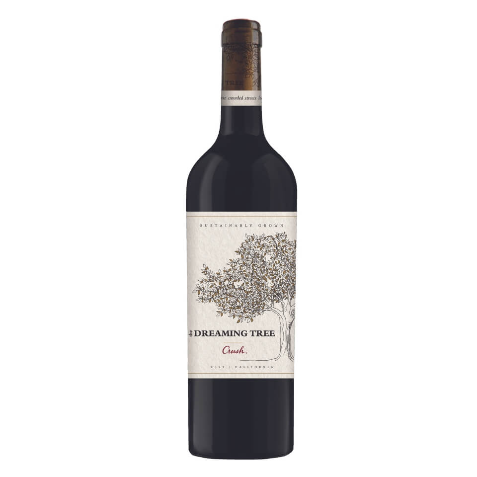 A bottle of red wine