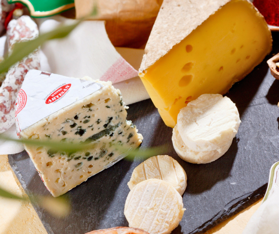 Authentic cheeses served in Occitanie